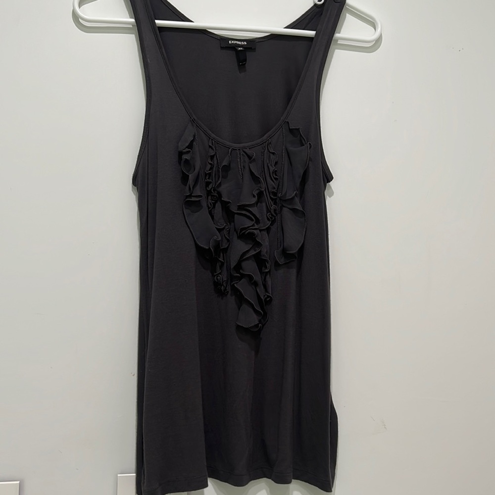 Express Gray Top - Picture 5 of 6